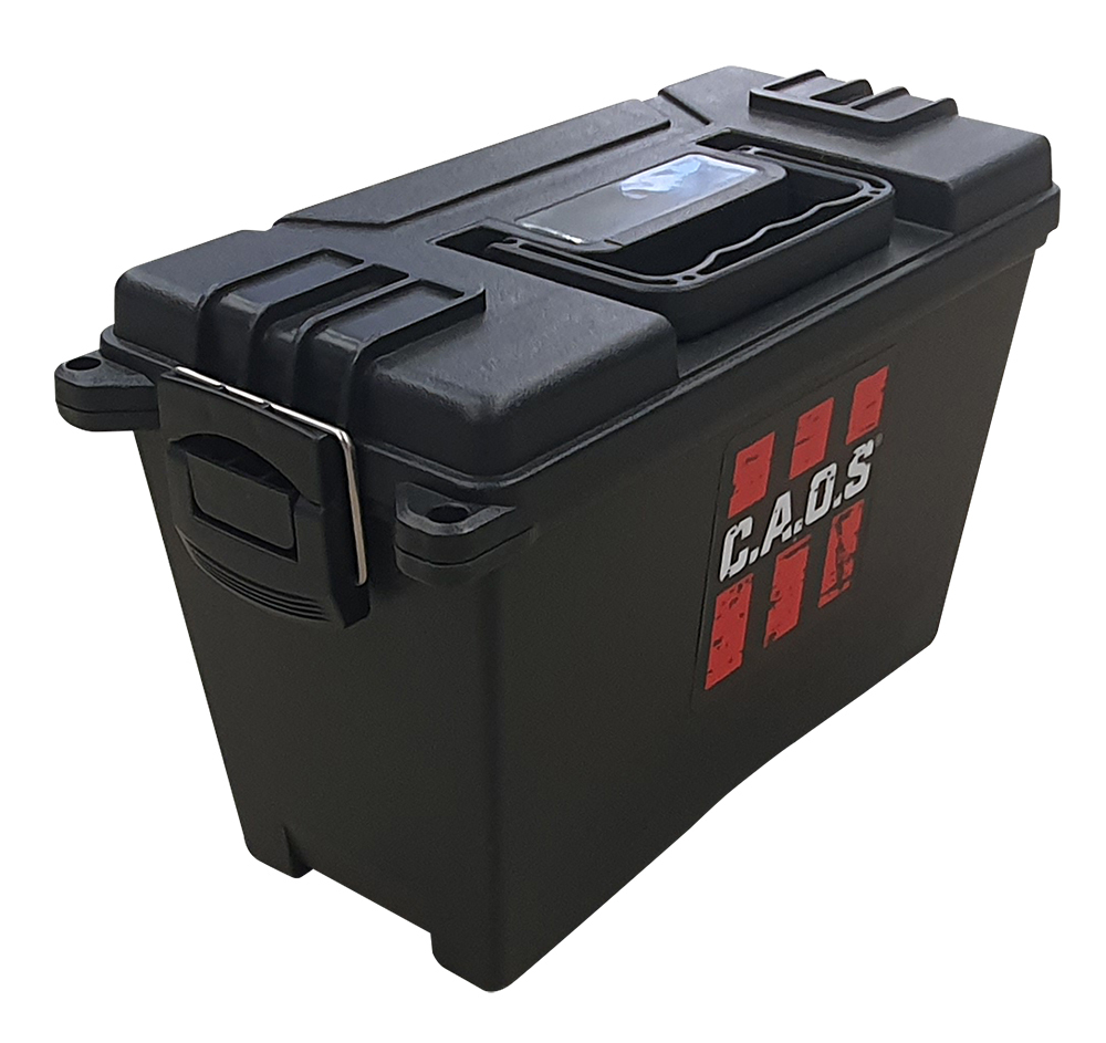 CAOS STORAGE CARRY BOX PLASTIC SMALL (BLACK) 29 X 14 X 19CM 4×4